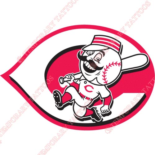 Cincinnati Reds Customize Temporary Tattoos Stickers NO.1526